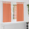 vidaXL Blackout Curtains with Rings 2 pcs Terracotta 175 x 140 cm