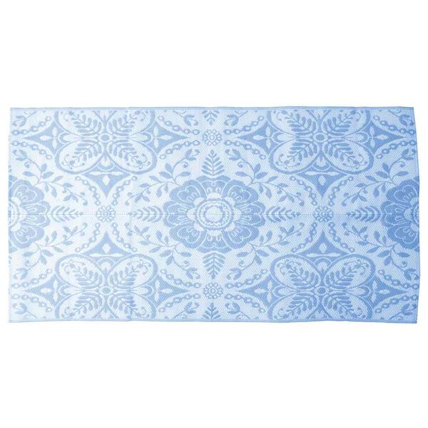 vidaXL Outdoor Carpet ARAKIL Baby Blue 120x180 cm PP