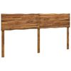 vidaXL Live Edge Headboard ROSTOCK Natural 180 cm Solid Acacia Wood