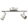 vidaXL Ceiling Spotlight with Spotlights Nickel 25.5 x 8 x 11 cm Steel