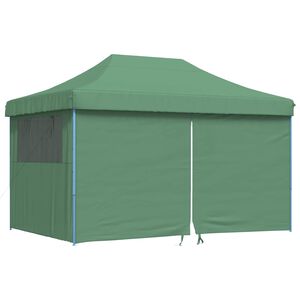 vidaXL Party Tent Folding Green 292 x 440 x 315 cm Oxford Fabric