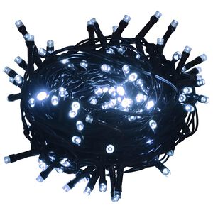 vidaXL LED String with 150 LEDs Cold White 15 m PVC