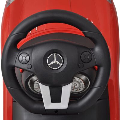 Mercedes Benz Foot-Powered Kids Car Red