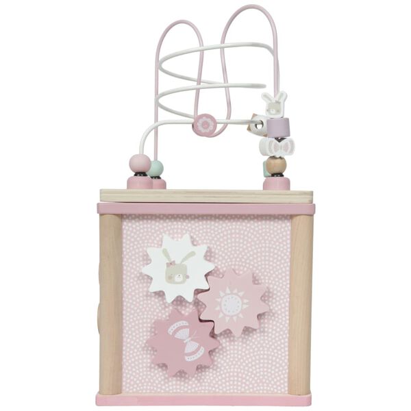 Little Dutch Activity Cube Wood Pink LD4427