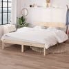 vidaXL Bed Frame without Mattress Solid Wood 120x200 cm