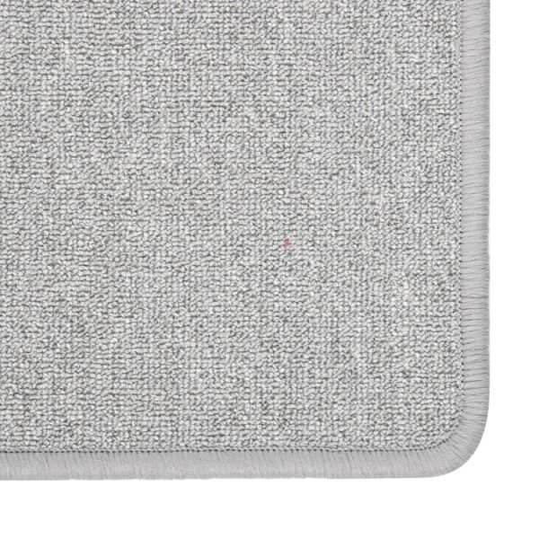 vidaXL Carpet Runner Light Grey 80x200 cm