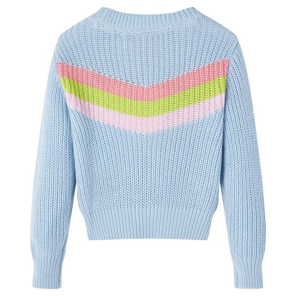 Kids' Sweater Knitted Blue 128
