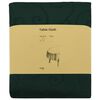 vidaXL Table Cloth 5 pcs Oval Dark Green 160 x 220 cm