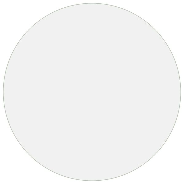 vidaXL Table Protector Matte Ø 100 cm 1.6 mm PVC