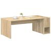 vidaXL Coffee Table Sonoma Oak 101.5 x 50 x 37 cm Engineered Wood