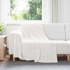 vidaXL Throw Blankets 6 pcs White 150 x 200 cm Fleece
