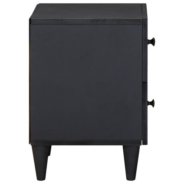 vidaXL Bedside Table Brown 40 x 33.5 x 46 cm Solid Mango Wood