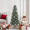 vidaXL Artificial Christmas Tree with 150 LEDs with Stand Green 150 cm