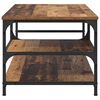 vidaXL Coffee Table Old Wood 90 x 49 x 40 cm Engineered Wood