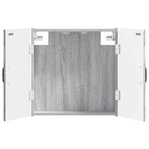 vidaXL Dartboard Cabinet HAARLEM Grey Sonoma 52.5 x 10.5 x 53.5 cm