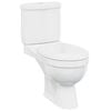 vidaXL Toilet With Cistern White
