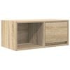 vidaXL TV Cabinet Sonoma Oak 60x31x25.5 cm Engineered Wood