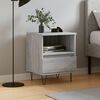vidaXL Bedside Cabinet Grey Sonoma 40x35x50 cm Engineered Wood