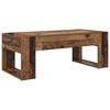 vidaXL Coffee Table Old Wood 110 x 50 x 41 cm Engineered Wood