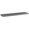 vidaXL Bookshelf Boards 8 pcs High Gloss Grey 40x10x1.5 cm Engineered Wood