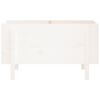 vidaXL Garden Raised Bed White 101x50x57 cm Solid Wood Pine