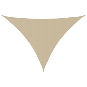 vidaXL Sunshade Sail Oxford Fabric Triangular 3x4x5 m Beige