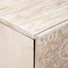 vidaXL Sideboard with Drawer White 40 x 33.5 x 75 cm Solid Mango Wood