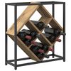 vidaXL Wine Rack Artisan Oak 51 x 18 x 52.5 cm Engineered Wood