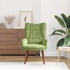 vidaXL Armchair Light Green 63 x 67 x 94 cm Velvet