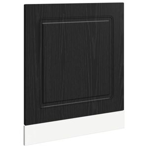 vidaXL Dishwasher Panel Kalmar Black Oak 60 x 1.5 x 57 cm
