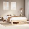 vidaXL Bed Frame without Mattress 160x200 cm Solid Wood Pine