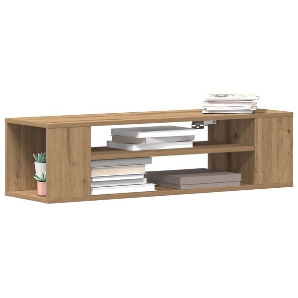 vidaXL TV Cabinet Artisian oak 100 x 30 x 26.5 cm Engineered Wood