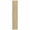 vidaXL Slim Storage Cabinet Sonoma Oak 30x42.5x225 cm Engineered Wood