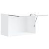 vidaXL Kitchen Wall Cabinet Kalmar White Engineered Wood