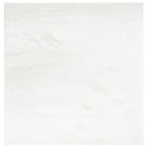 vidaXL Rug OVIEDO Short Pile Cream 120x120 cm