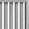 vidaXL Radiator Cover Grey Sonoma 172 x 19 x 81.5 cm Engineered Wood