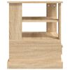 vidaXL Side Table Sonoma Oak 50x50x60 cm Engineered Wood