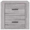 vidaXL Bedside Cabinet Grey Sonoma 50x39x47 cm