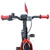 vidaXL Kids Bike 18'' for 5-7 Years Old Black