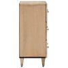 vidaXL Side Cabinet 60x33x75 cm Solid Wood Mango