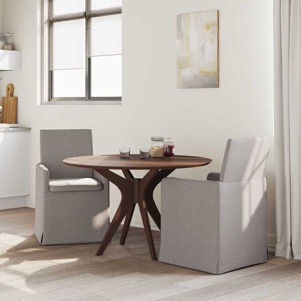 vidaXL Dining Chairs 2 pcs Taupe 57 x 67 x 95 cm Fabric