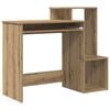 vidaXL Desk Artisan Oak Engineered Wood 106 x 41 x 88.5 cm