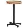 vidaXL Bistro Table | Mixed | Reclaimed wood and iron | Compact | Durable