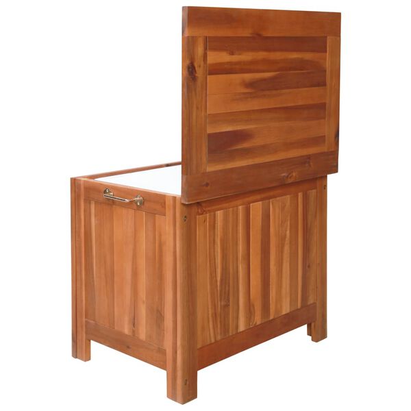 vidaXL Ice Box Solid Acacia Wood 63x44x50 cm