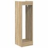 vidaXL Plant Stand Sonoma Oak 30 x 30 x 100 cm Engineered Wood