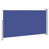 vidaXL Patio Retractable Side Awning 170x300 cm Blue