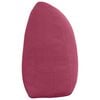 vidaXL Back Pillow Wine Red 160 x 24 x 50 cm Velvet