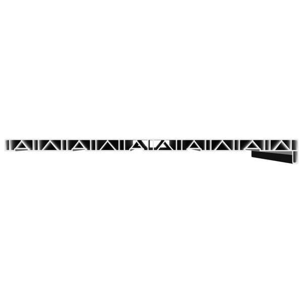 vidaXL Window Sill Anthracite with Wood Grain 80 x 50 x 4.5 cm PVC