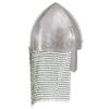 vidaXL Knight Helmet Antique Replica LARP Silver Steel