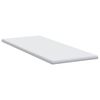 vidaXL Mattress Pads White 80 x 200 cm 100% polyester jacquard fabric